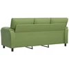 Sofa Šviesiai žalia 214 x 85 x 93 cm Aksomas