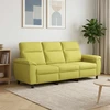 Sofa Šviesiai žalia 214 x 90 x 95 cm Audinys