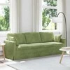 Sofa Šviesiai žalia 228 x 78 x 80 cm Aksomas