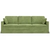 Sofa Šviesiai žalia 228 x 78 x 80 cm Aksomas