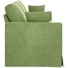 Sofa Šviesiai žalia 228 x 78 x 80 cm Aksomas