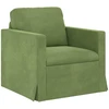 Sofa Šviesiai žalia 78 x 78 x 80 cm Aksomas