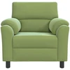 Sofa Šviesiai žalia 94 x 85 x 93 cm Aksomas