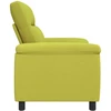 Sofa Šviesiai žalia 95 x 90 x 95 cm Audinys