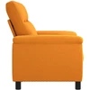 Sofa Tamsiai geltona 178 x 90 x 95 cm Audinys