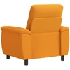 Sofa Tamsiai geltona 95 x 90 x 95 cm Audinys