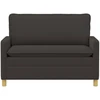 Sofa Tamsiai pilka 126 x 81 x 87,5 cm Audinys