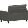 Sofa Tamsiai pilka 126 x 81 x 87,5 cm Audinys