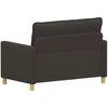 Sofa Tamsiai pilka 126 x 81 x 87,5 cm Audinys