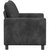 Sofa Tamsiai pilka 126 x 81 x 87,5 cm Poliesteris