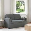 Sofa Tamsiai pilka 138 x 78 x 80 cm Metalas