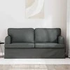 Sofa Tamsiai pilka 142 x 80 x 85 cm Metalas