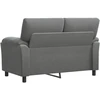 Sofa Tamsiai pilka 154 x 85 x 93 cm Aksomas