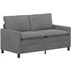 Sofa Tamsiai pilka 156 x 81 x 87,5 cm Aksomas