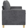 Sofa Tamsiai pilka 156 x 81 x 87,5 cm Poliesteris