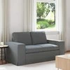 Sofa Tamsiai pilka 162 x 80 x 82 cm Metalas