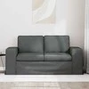 Sofa Tamsiai pilka 162 x 80 x 82 cm Metalas