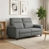 Sofa Tamsiai pilka 178 x 90 x 95 cm Audinys