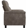 Sofa Tamsiai pilka 178 x 90 x 95 cm Dirbtinė suedė oda