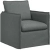 Sofa Tamsiai pilka 75 x 82 x 85 cm audinys