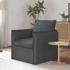 Sofa Tamsiai pilka 75 x 82 x 85 cm audinys