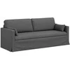 Sofa Tamsiai pilka 198 x 78 x 80 cm Metalas