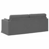 Sofa Tamsiai pilka 198 x 78 x 80 cm Metalas