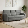 Sofa Tamsiai pilka 214 x 85 x 93 cm Aksomas