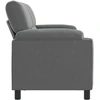Sofa Tamsiai pilka 214 x 85 x 93 cm Aksomas