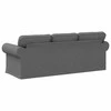 Sofa Tamsiai pilka 215 x 82 x 80 cm Metalas