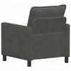 Sofa Tamsiai pilka 76 x 81 x 87,5 cm Audinys