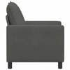 Sofa Tamsiai pilka 76 x 81 x 87,5 cm Audinys
