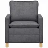 Sofa Tamsiai pilka 76 x 81 x 87,5 cm Poliesteris