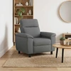 Sofa Tamsiai pilka 95 x 90 x 95 cm Audinys