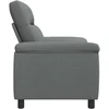 Sofa Tamsiai pilka 95 x 90 x 95 cm Audinys