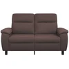 Sofa Tamsiai rudas 158 x 90 x 95 cm Audinys