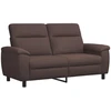 Sofa Tamsiai rudas 178 x 90 x 95 cm Audinys