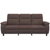 Sofa Tamsiai rudas 214 x 90 x 95 cm Audinys
