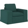 Sofa Tamsiai žalia 103 x 80 x 82 cm audinys