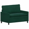 Sofa Tamsiai žalia 126 x 81 x 87,5 cm