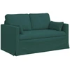 Sofa Tamsiai žalia 139 x 78 x 80 cm audinys