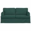 Sofa Tamsiai žalia 162 x 80 x 85 cm audinys