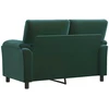 Sofa Tamsiai žalia 154 x 85 x 93 cm Aksomas