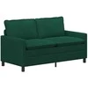 Sofa Tamsiai žalia 156 x 81 x 87,5 cm Aksomas