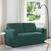 Sofa Tamsiai žalia 159 x 78 x 80 cm Metalas