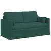 Sofa Tamsiai žalia 159 x 78 x 80 cm Metalas