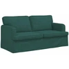 Sofa Tamsiai žalia 162 x 80 x 85 cm audinys