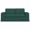 Sofa Tamsiai žalia 182 x 80 x 82 cm Metalas