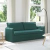 Sofa Tamsiai žalia 195 x 82 x 85 cm Metalas