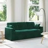 Sofa Tamsiai žalia 198 x 78 x 80 cm Aksomas
